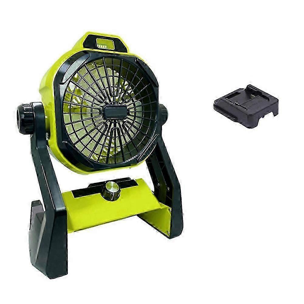 Per batteria agli ioni di 18V con ventilatore da lavoro Adapte con luce led portatile cordless