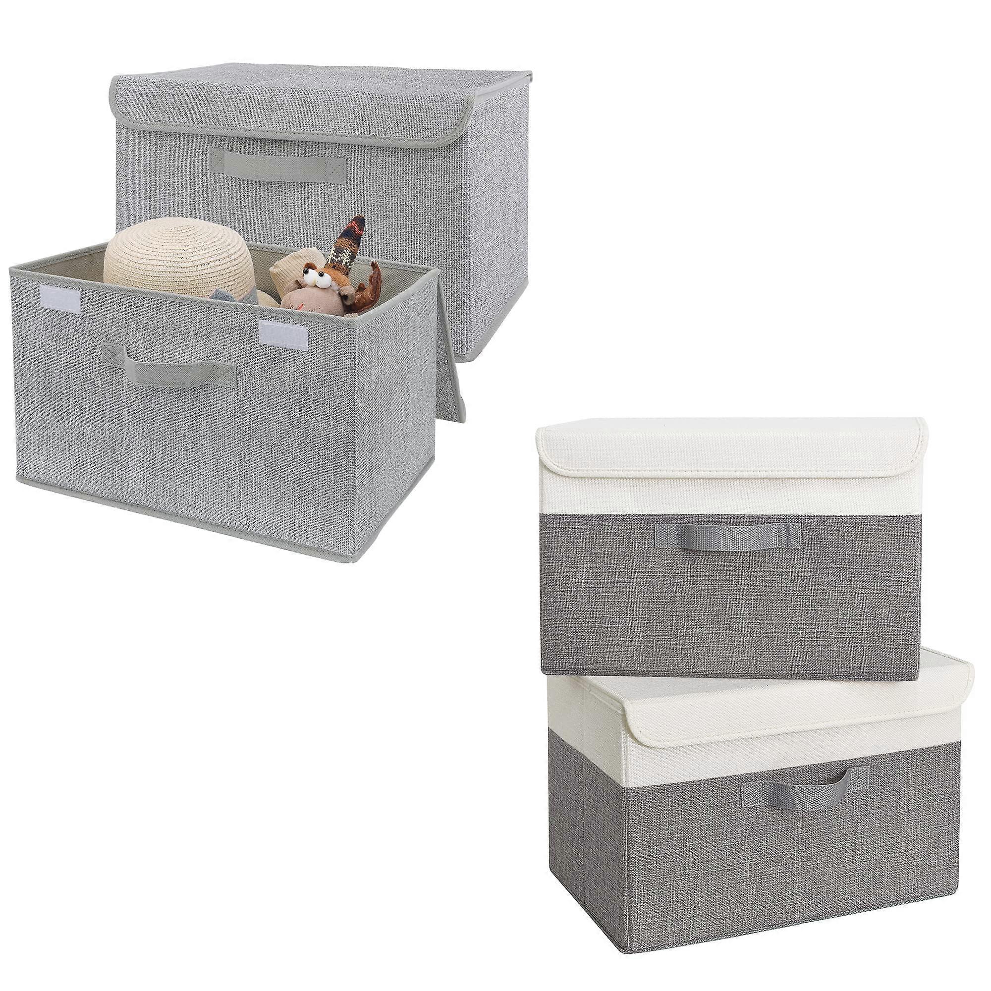 Large Storage B for Closet Organizing, 2-Pack, Durable Fabric, Extra Large Size, Versatile Storage Solutions