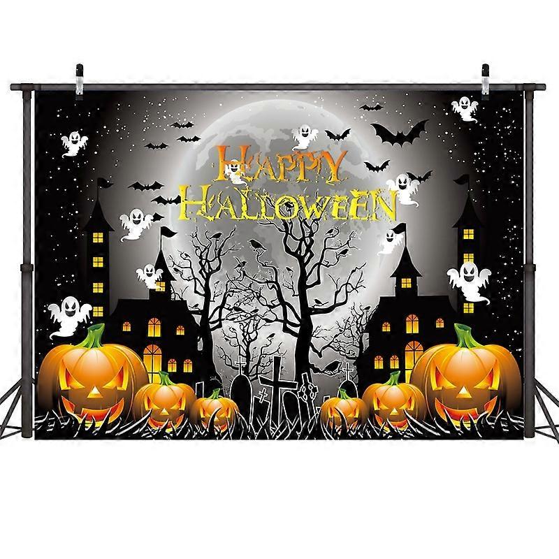 2.1m X 1.5m Halloween Element Shoting Background Cloth Party Decoration Backdrop