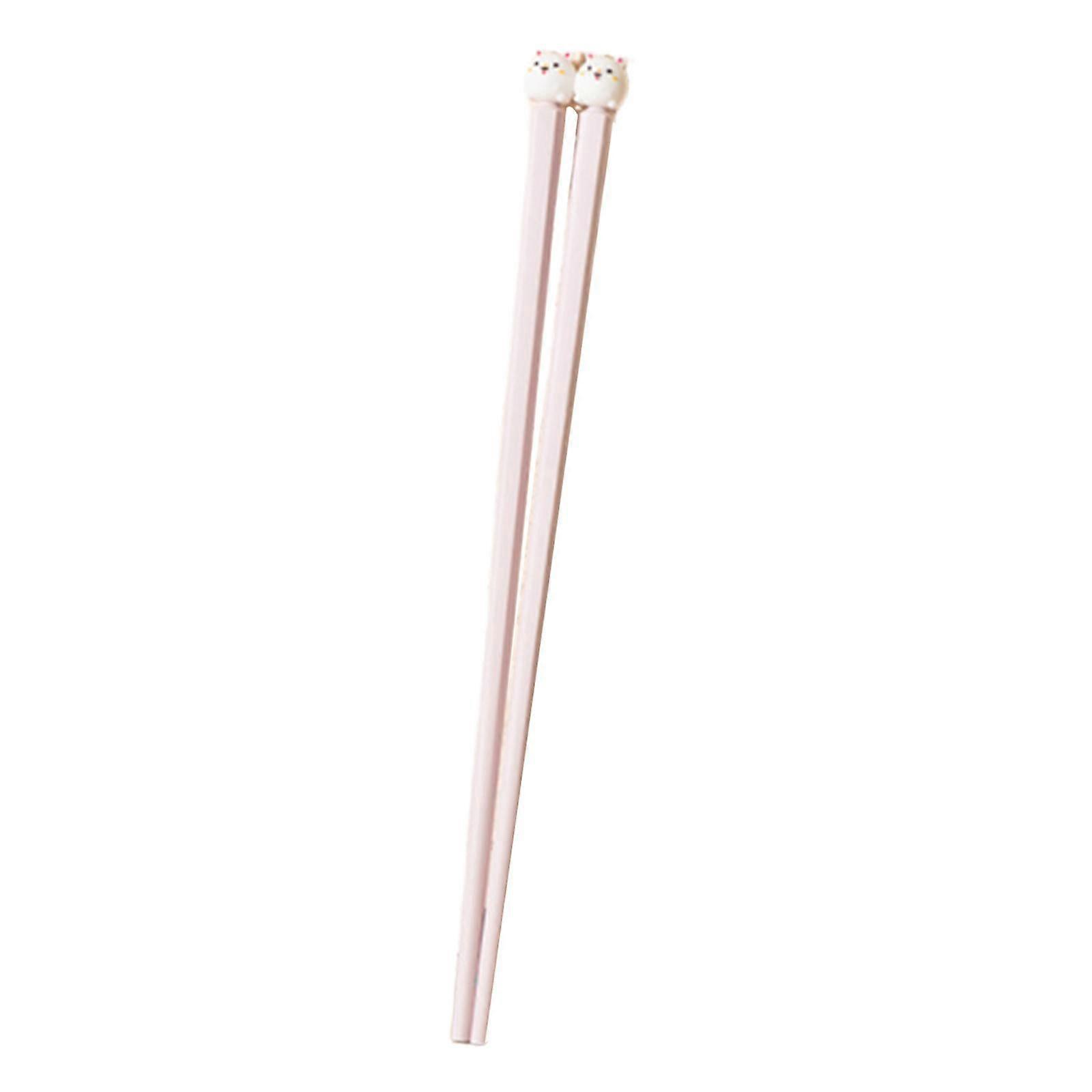 2x Kids Chopstick Fiberglass Chopsticks, Easy to Use Non Slip for Beginners