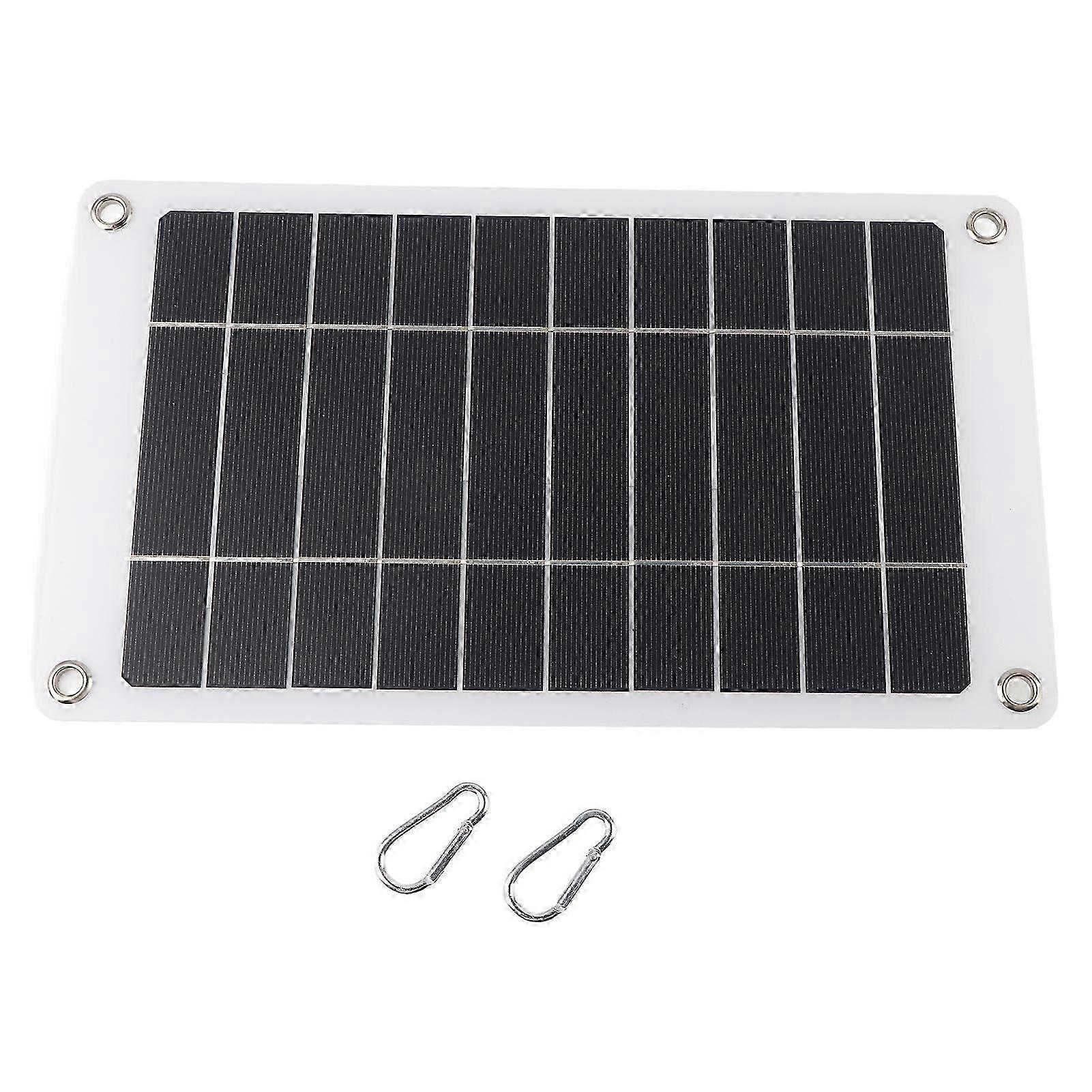 Monocrystalline Silicone Solar Cell Module Compact Lightweight Panel Charger Outdoor Camping