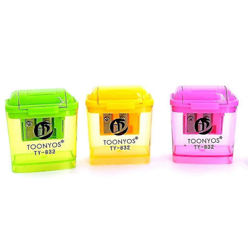 Colored Pencils Manual Pencil Sharpener - Single Hole Compact Design