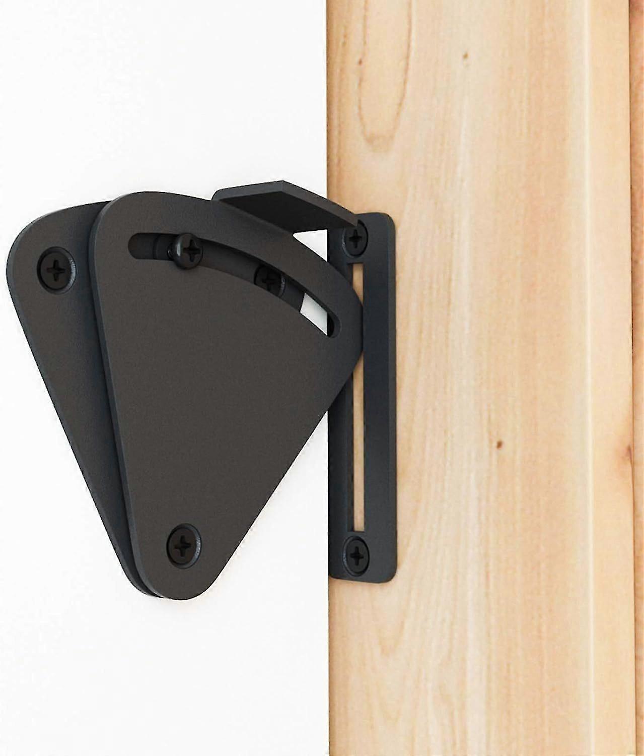 Barn Door Large Size Latch Lock Black Privacy Latch Lock for Sliding Door Work