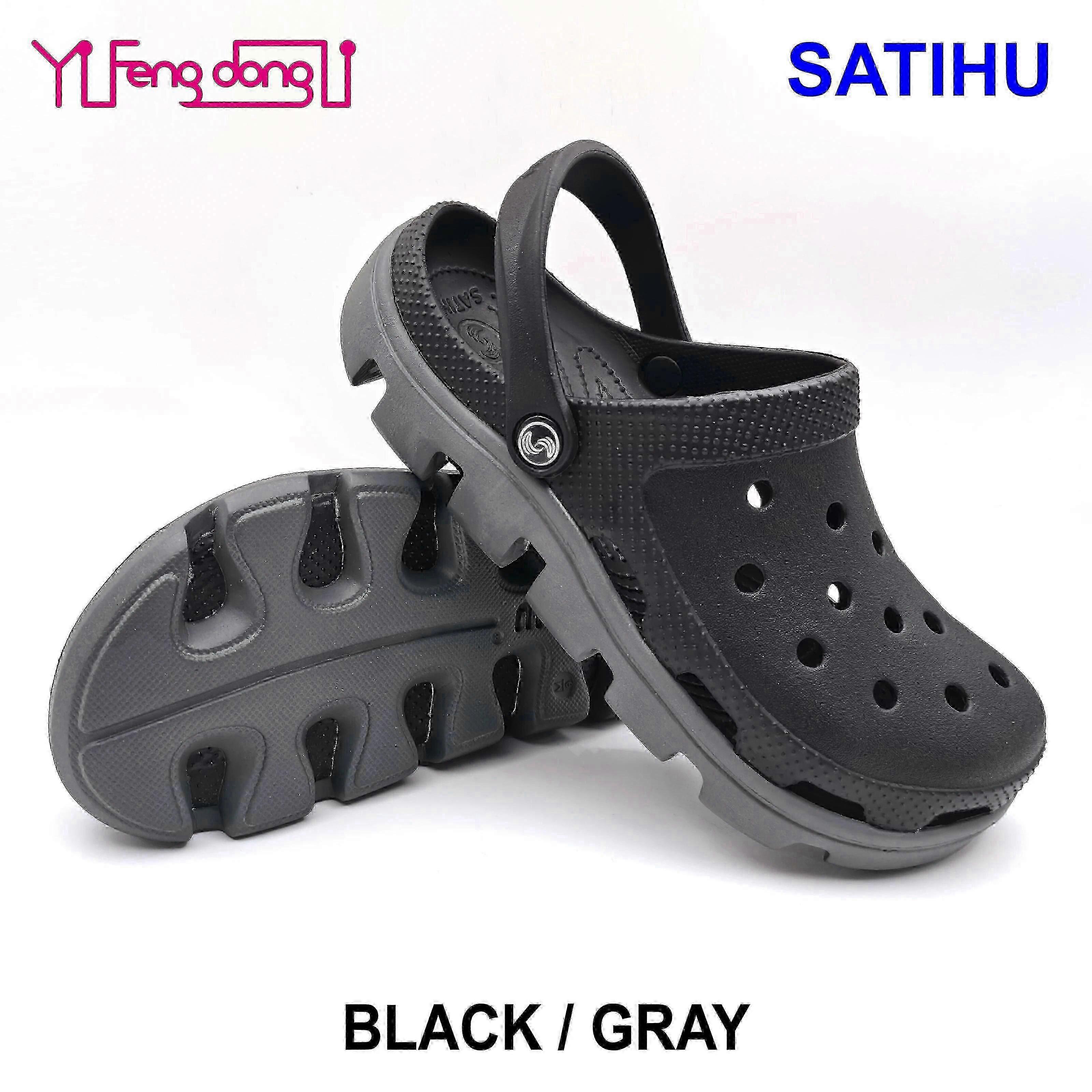 SATIHU Sandals Clog Shoes For Tracing Slippers Fashion Wading Fishing Beach Rain Boots Flats Unisex Lovers Friend Family Dressed