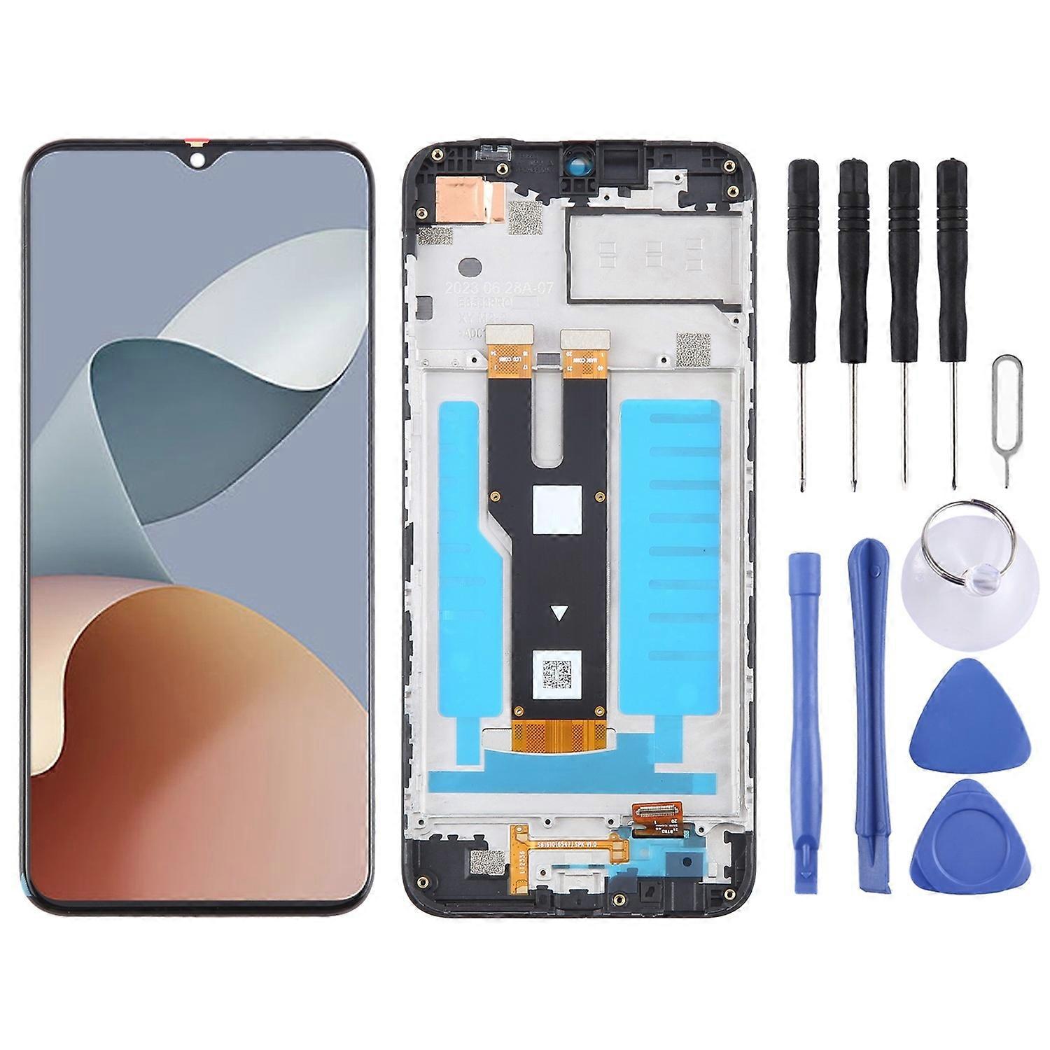 For ZTE Blade V50 Smart 7060 LCD Screen with Frame