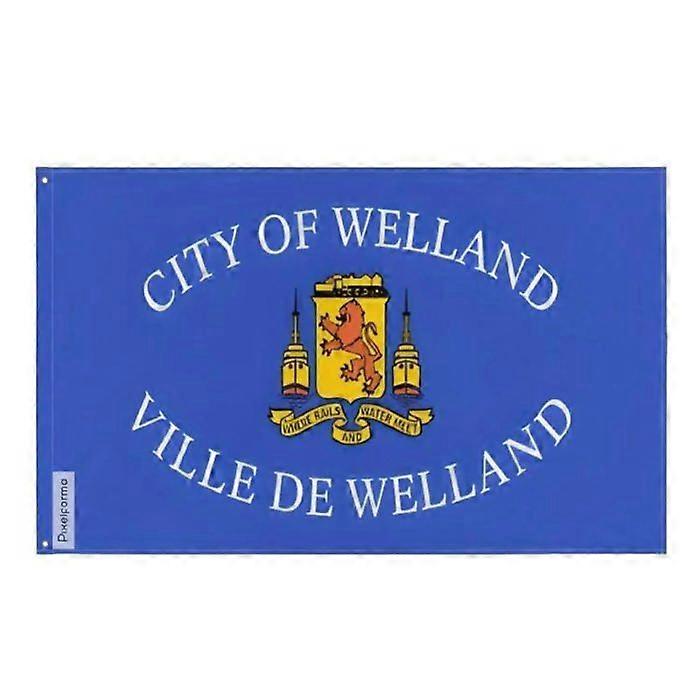 Welland Flag – 96 x 144 cm – Polyester – Iron Eyelets – Durable
