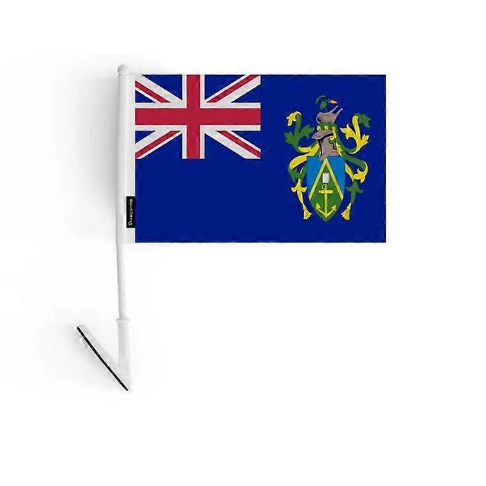 Adhesive flag - Pitcairn Islands - 14 x 21 cm - 5 pieces - Polyester - Lightweight and durable