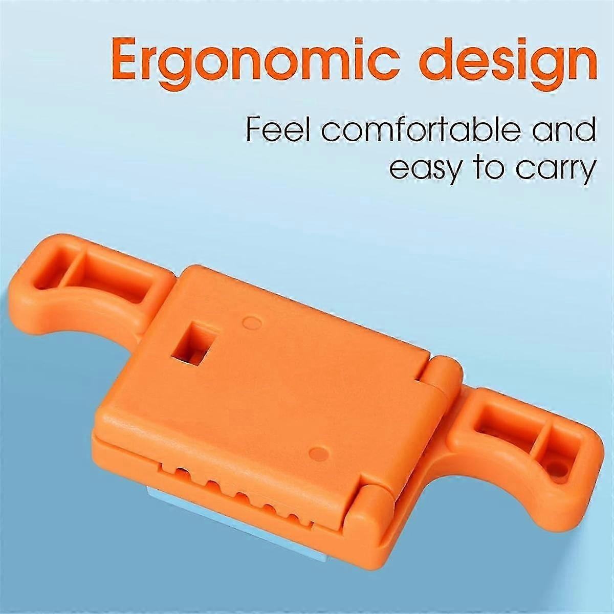 Fiber Optic Stripper 1.9-3.0mm, Loose Buffer Tube Stripper, 2Pcs Orange