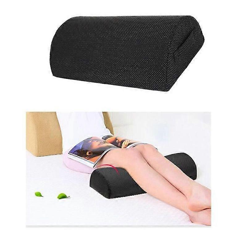 2x Leg Pillow Memory Foam Cushion Half Moon Pattern