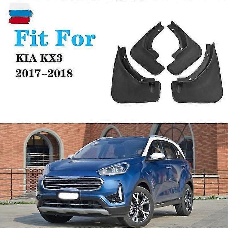 2012-2020 Mudflaps Front Rear 4pcs Suitable for KIA KX3 Mudguards Fender Mud Flap Guard Splash Mudguard Fenders car accessories styline
