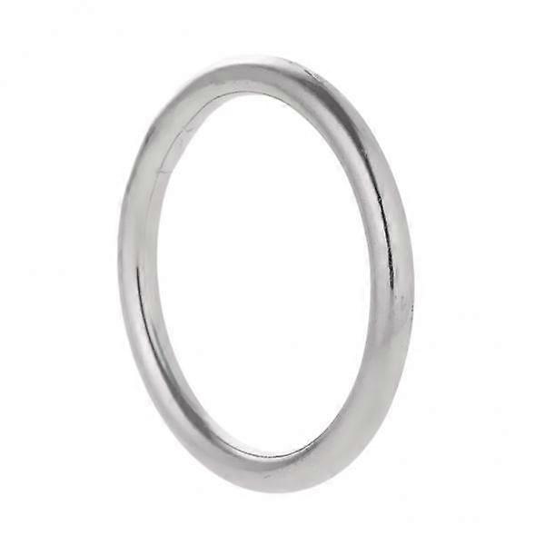 5x Welded Stainless Round Rings Webbing Boat