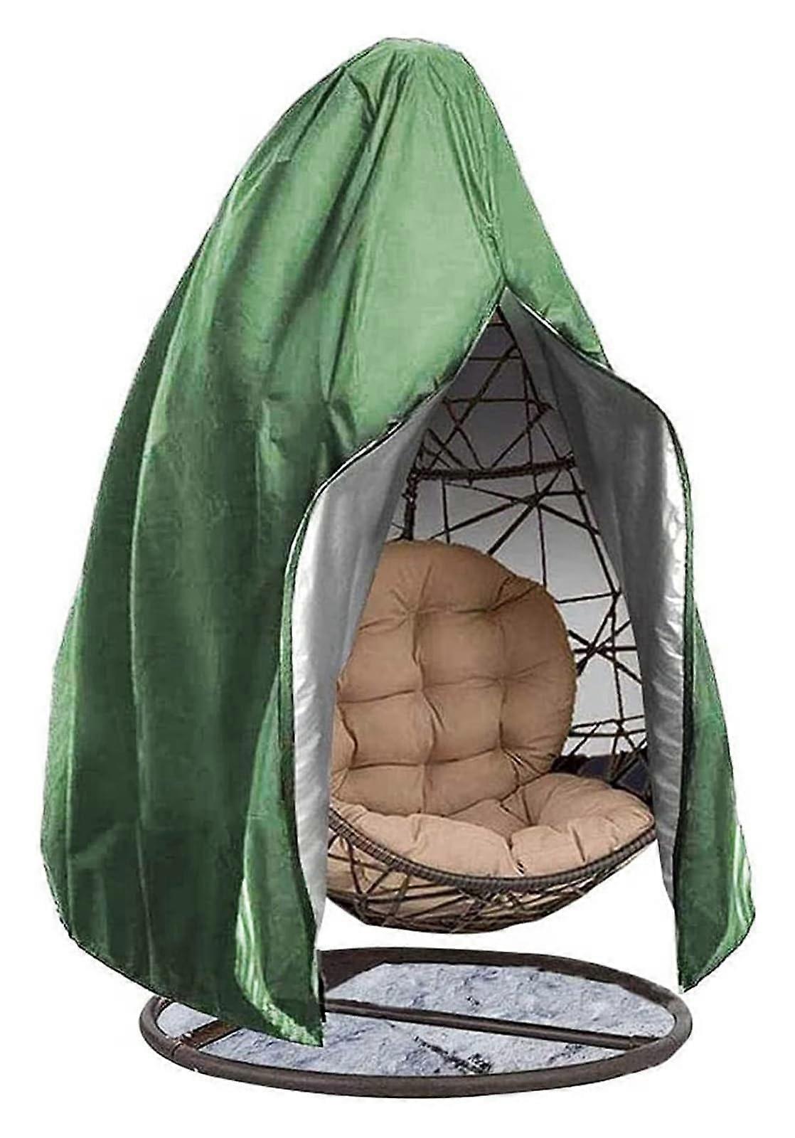 Cover for Hanging Chair, Waterproof, Durable, Windproof, Green (231x200cm)