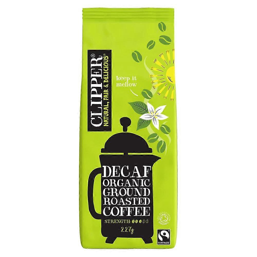 Clipper Fairtrade Βιολογικό Ψητό & Αλεσμένο Χωρίς Καφεΐνη 227g