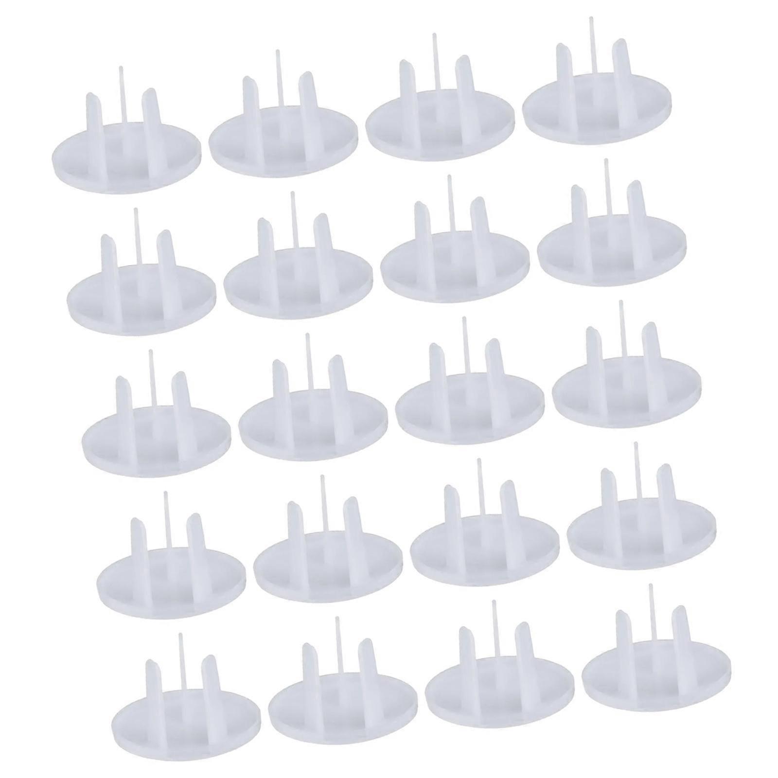 20 Pieces Electrical Outlet Socket Protectors Socket Caps Outlet Plug Covers