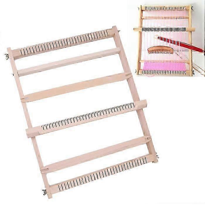 Easy-to-Use Wooden Knitting Machine for Fun Fabric Creation, Hand Knitting Device, Loom Knitting for Crafting Projects