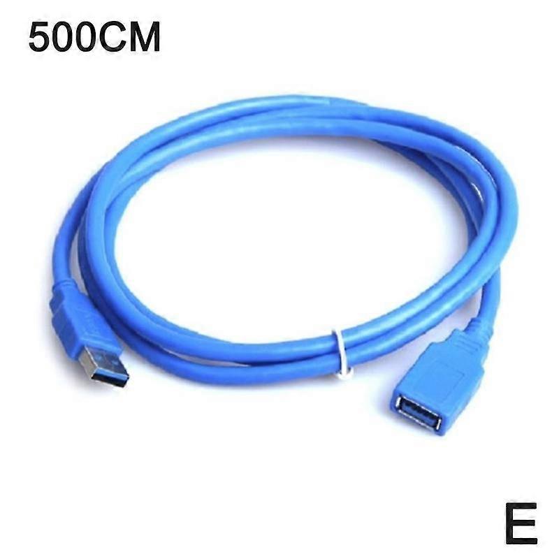 500cm(E)$USB 3.0 computer extension cable USB data cable USB 3.0 extension cable AM to AF connection cable
