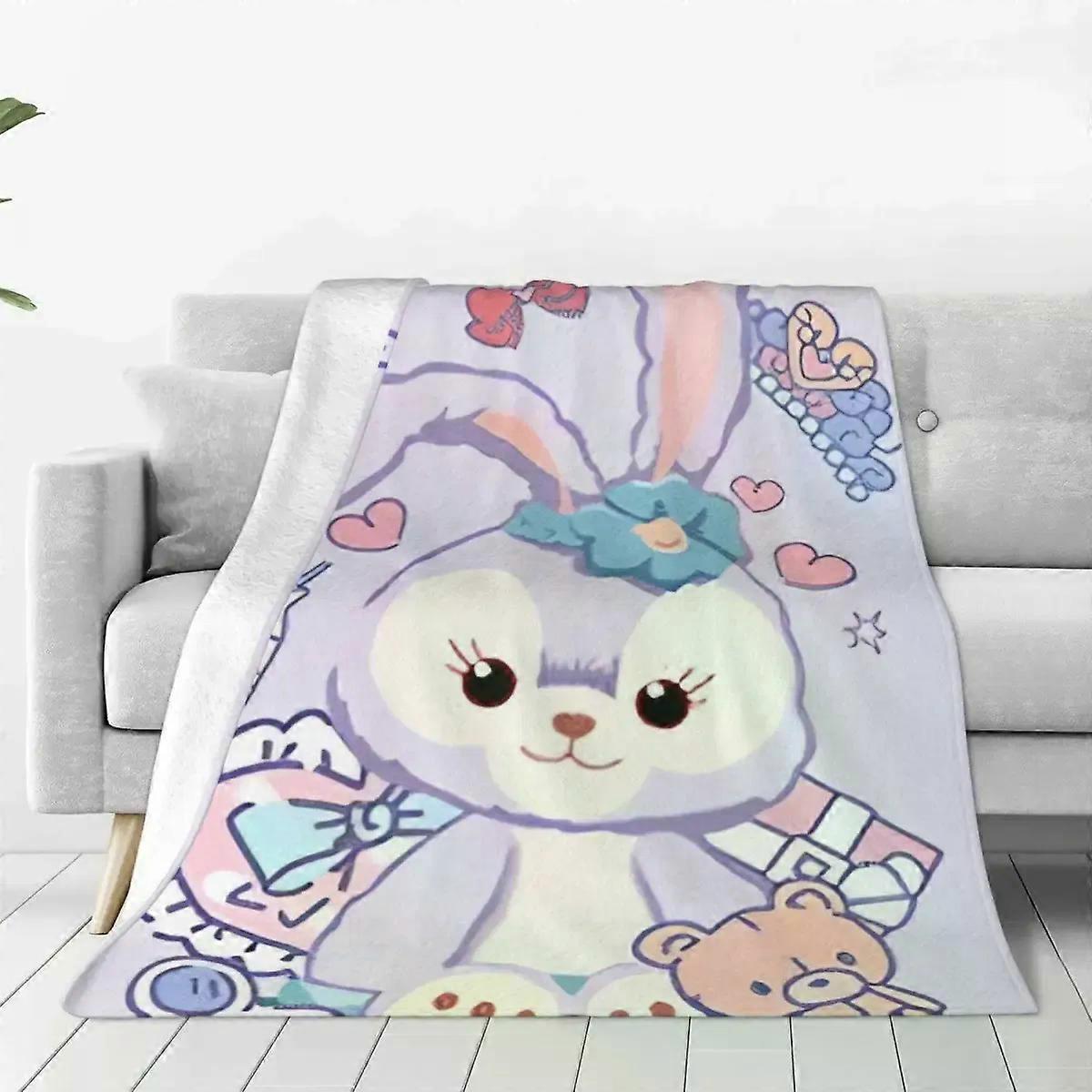 ss317 스텔라루 블랭킷, 슈퍼 소프트 스트릿 트렌드 플러시 담요, 침실, 여행, 사무실용 플란넬 침대 커버