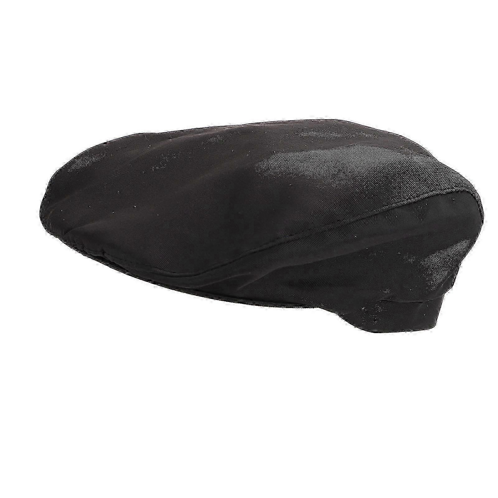 Breathable Black Chef Hat for Kitchen Catering - 25X20X10CM