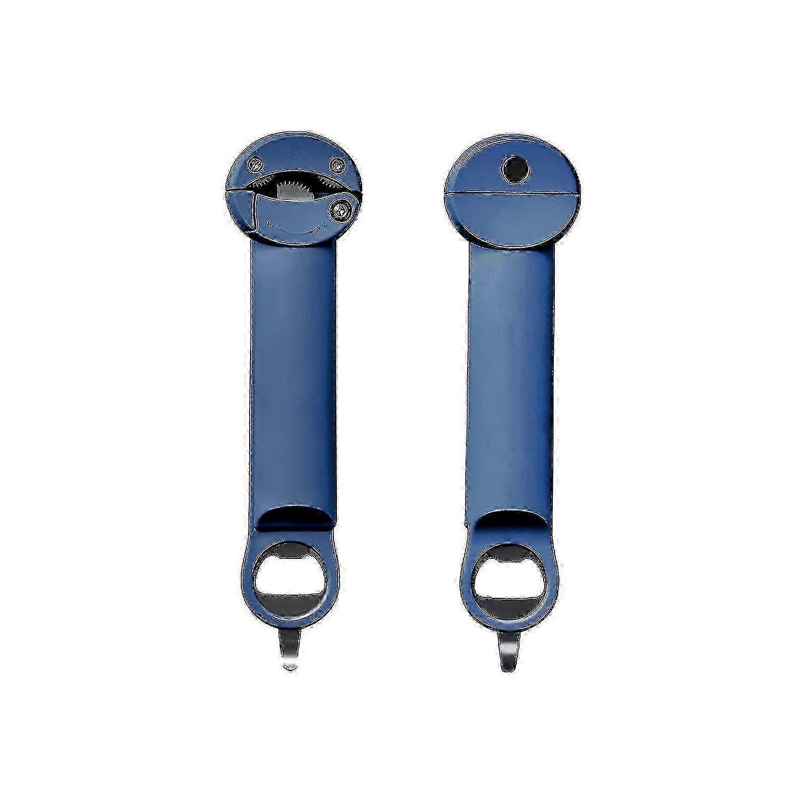 Ouvre-bouteille rétractable multifonctionnel - Bleu