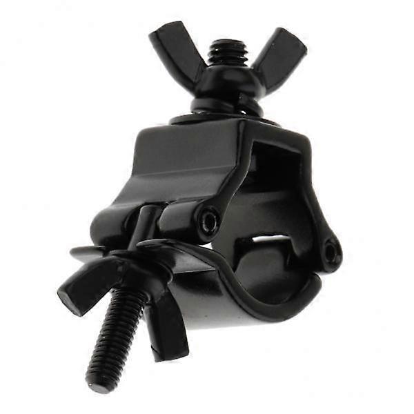 12X מהדק וו אור שלב אלום כבד לאור ראש נע בצבע שחור בהיר