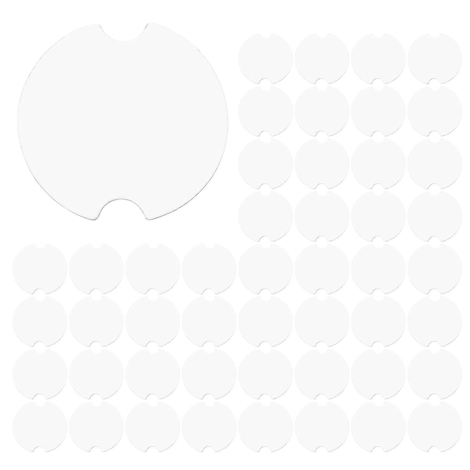 100pcs Ring Tablet Display Card Organizer Showcase Holder Black Plastic Cone Jewelry Risers Insert