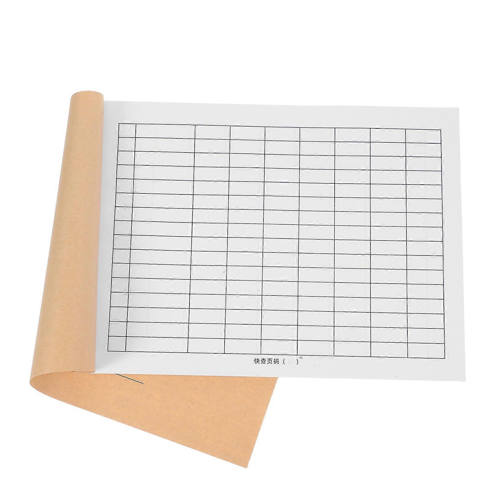 Financial Ledger Book, Designed for Both Personal and Commercial Record Management