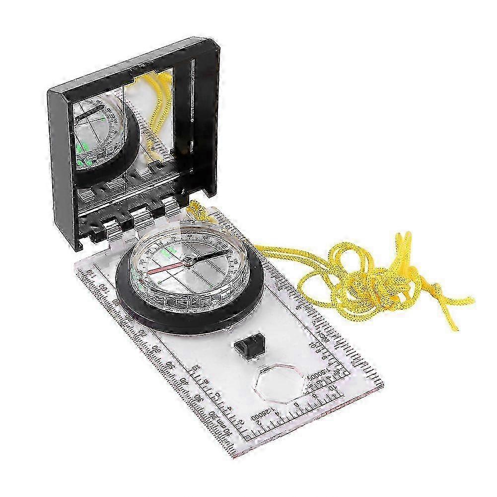 2025 Multi functional Compass With Mapping Ruler and Mirror Emergency Kit For Outdoor Activities