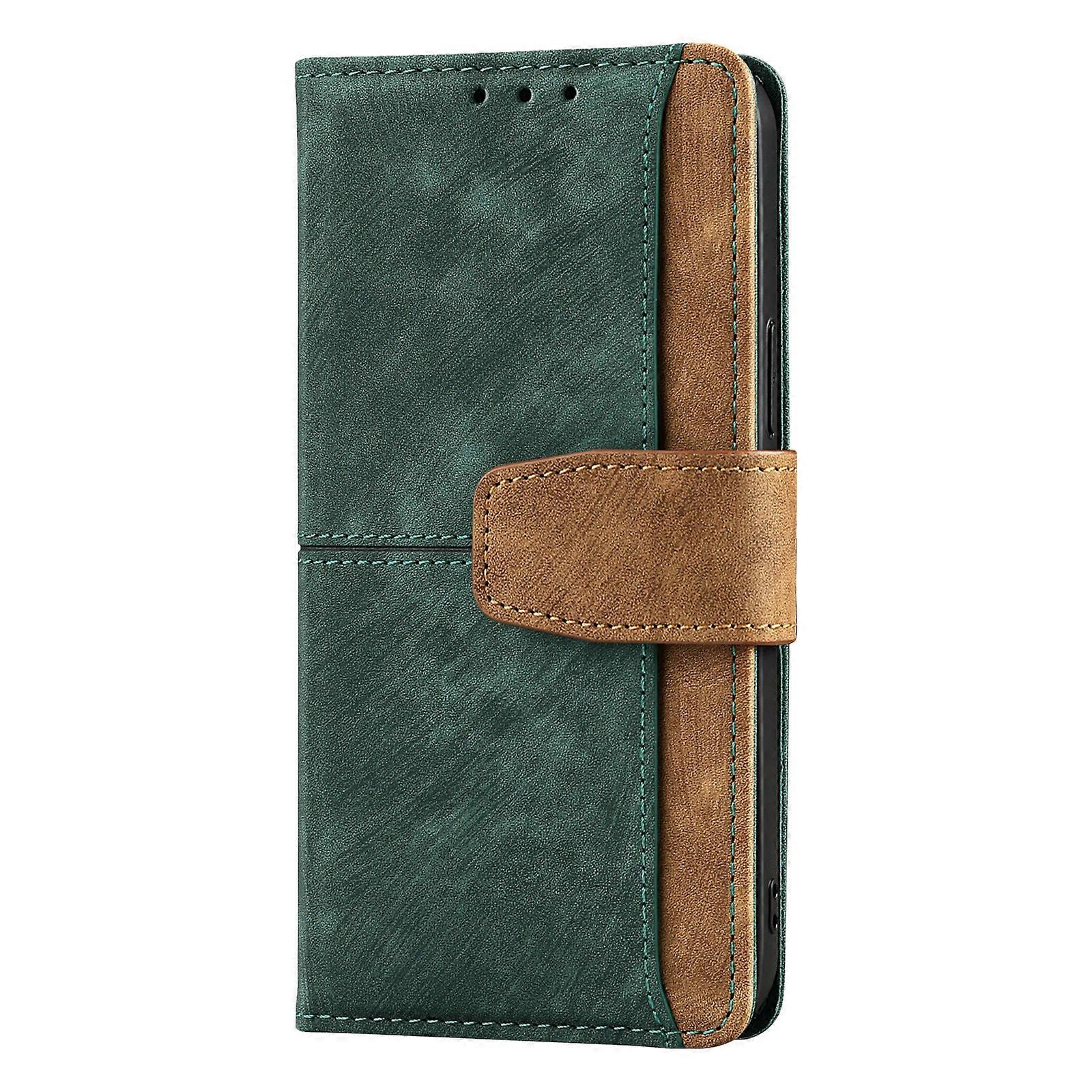 Case For Iphone 13 Pro Max Green Protective Anti-fall Leather