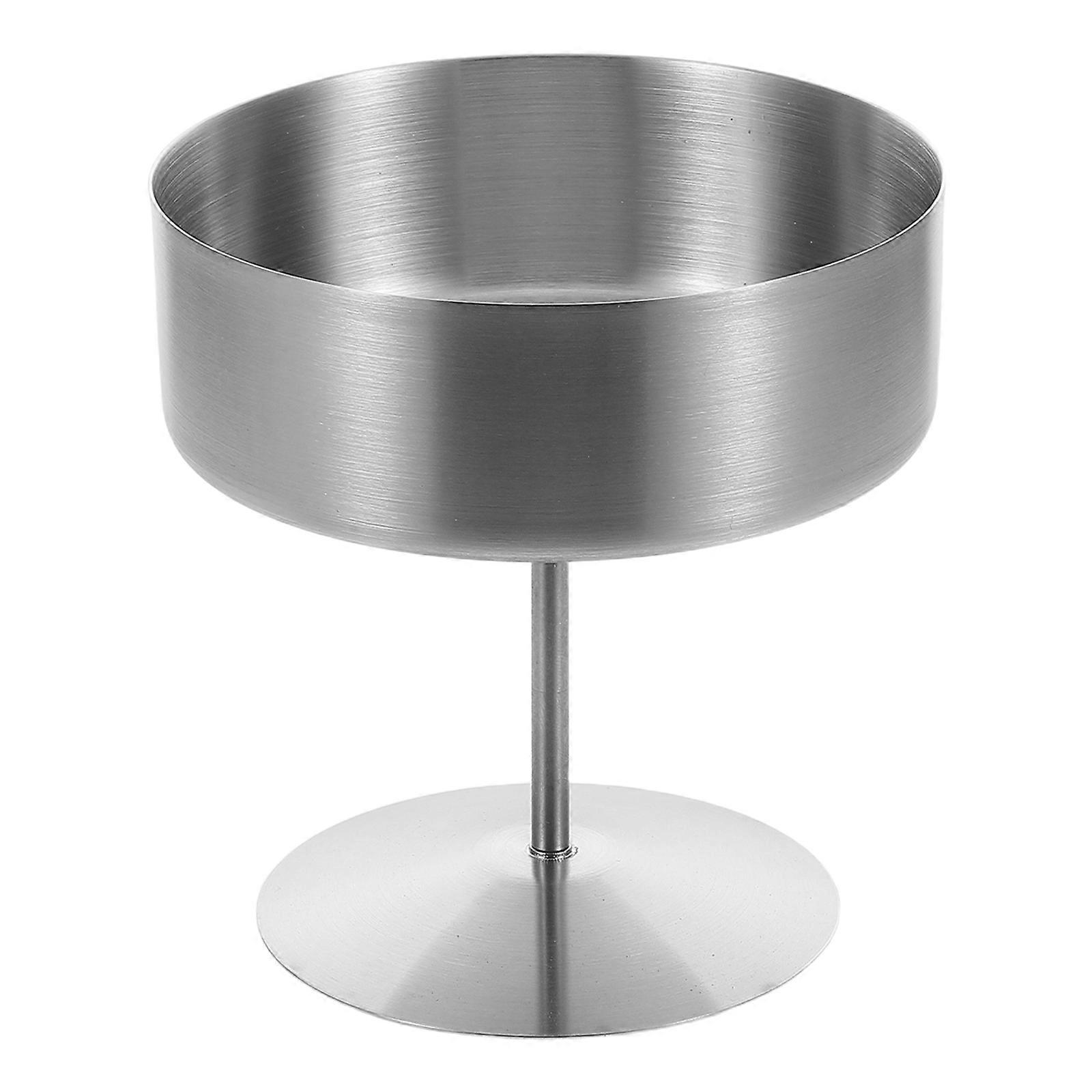 Stainless Steel Dessert Bowl with High Foot for Ice Cream, Pudding & Snacks – Sturdy Condiment Container for Home, Parties & Events – Versatile
