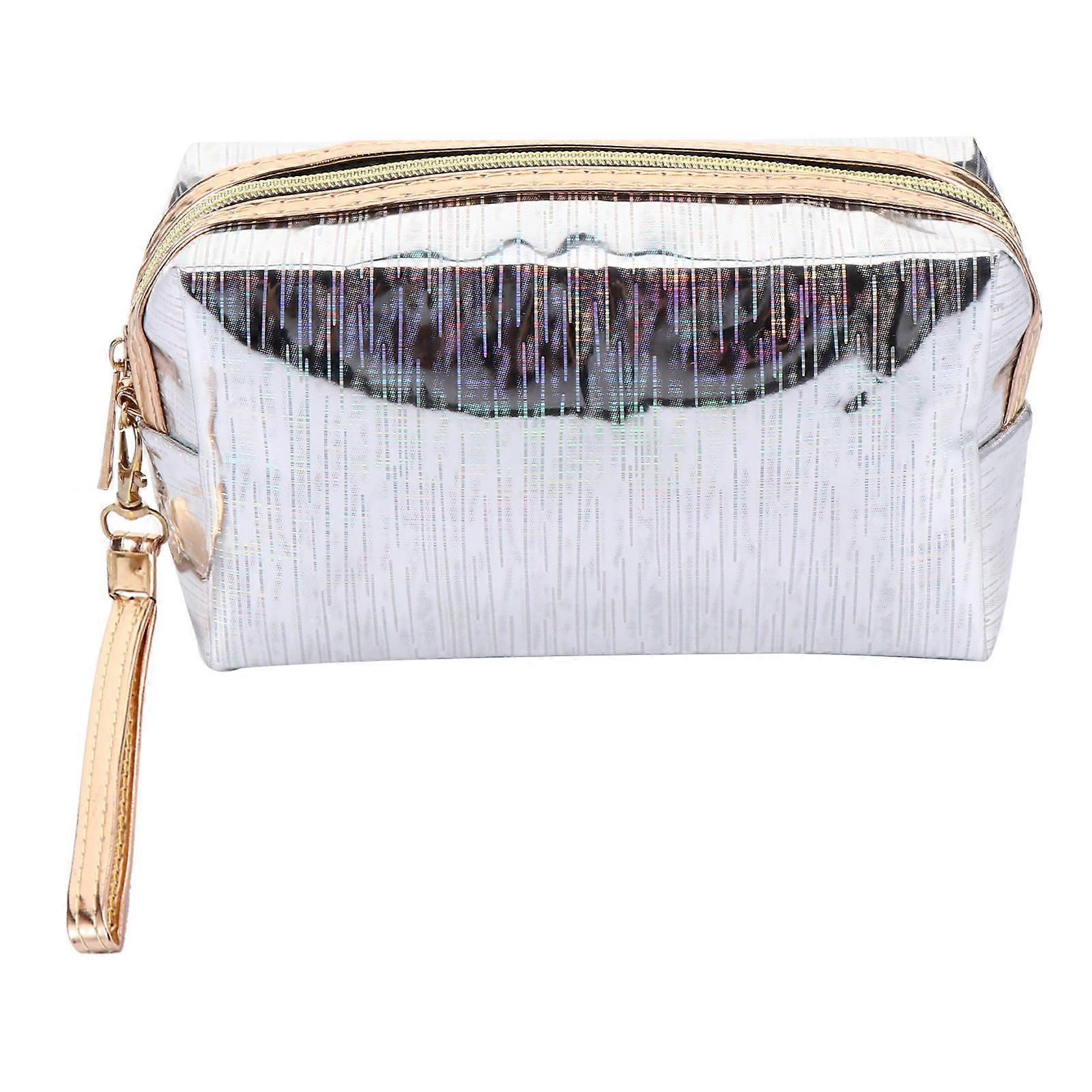 Handy Portable Storage Bag for Cosmetics with Reliable Alloy Zipper