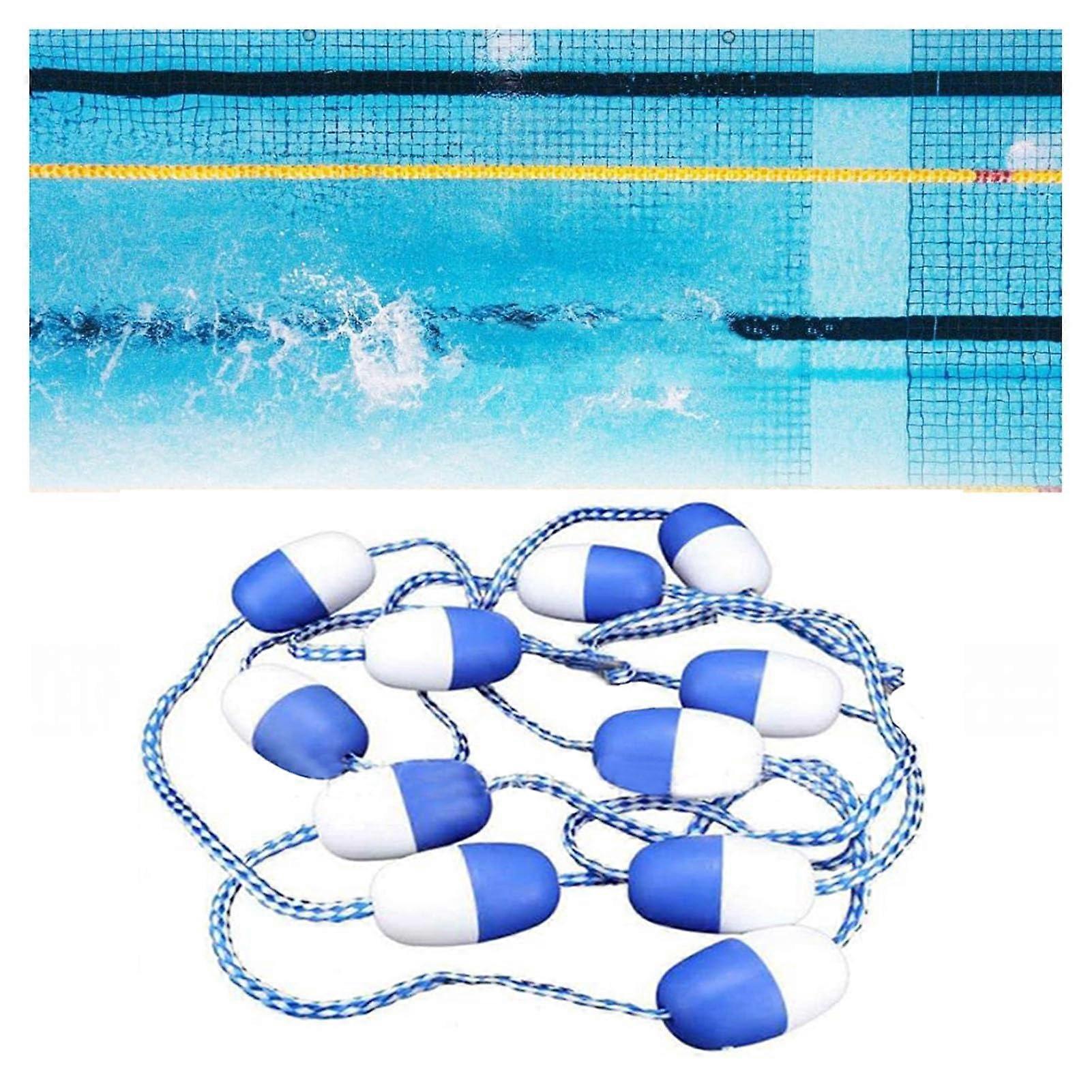 Safety rope for breakwaters, dividing rope for pools, floating rope (12m)