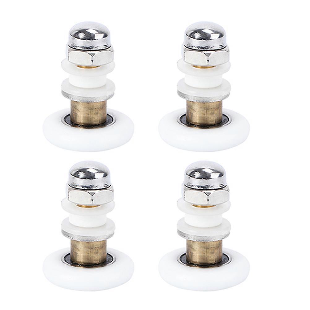 Sliding Door Shower Door Rollers Property Managers Assorted Color Load-bearing 4 Pcs