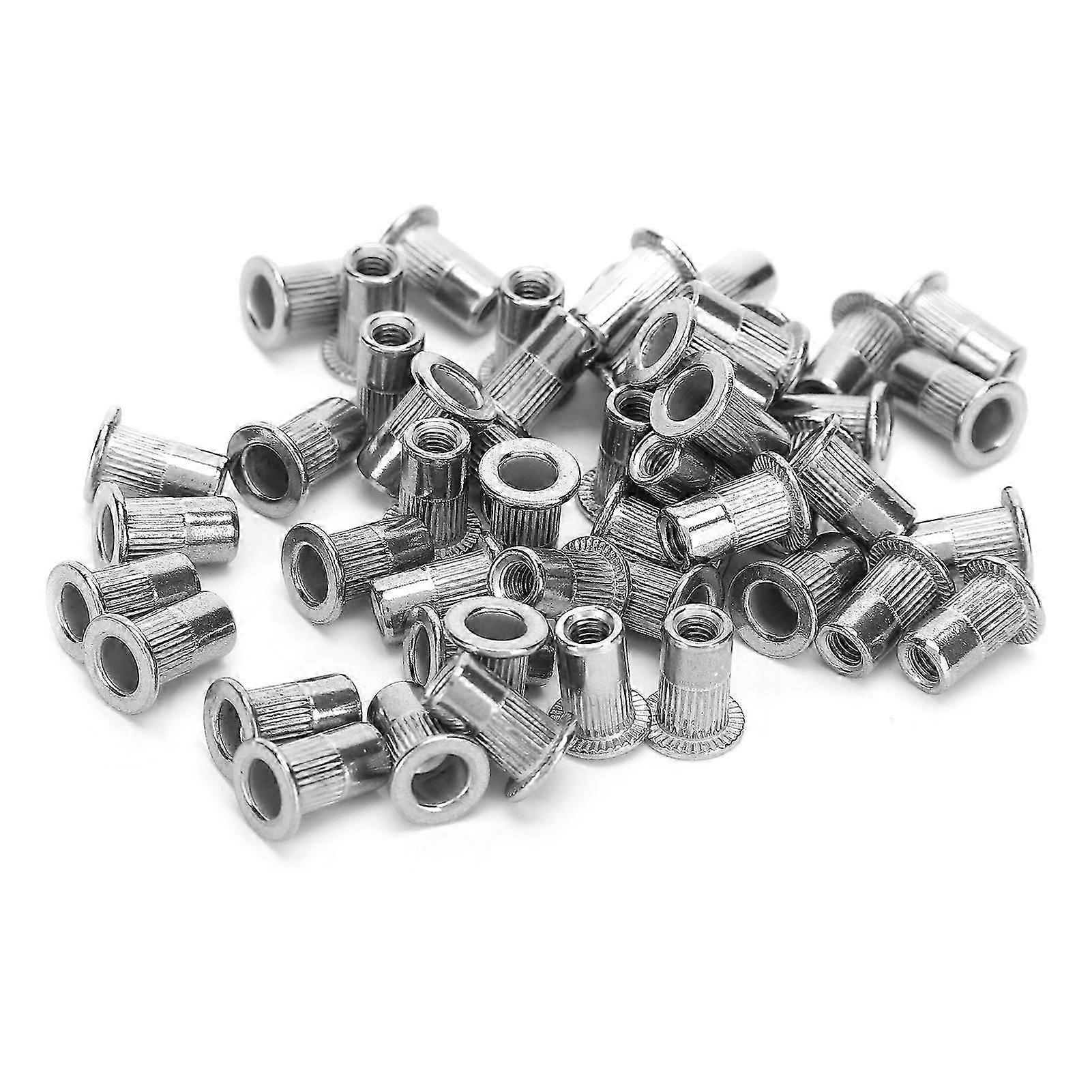 50 stk naglemutter i rustfritt stål M3 feste maskinvare industrielle forsyninger
