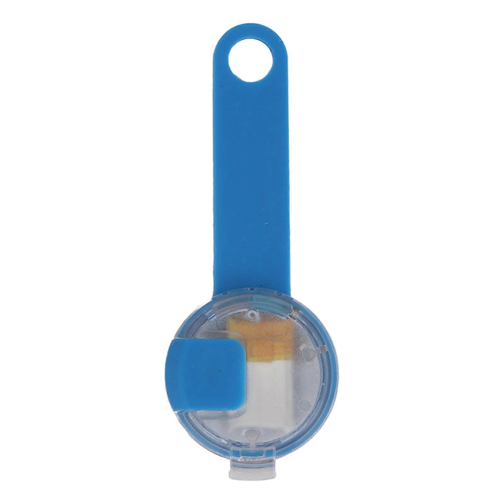 LED Dog Light, USB Rechargeable, IPX7 Waterproof, 3 Lighting Modes, for Dog Collar, Bag, Bike, Blue