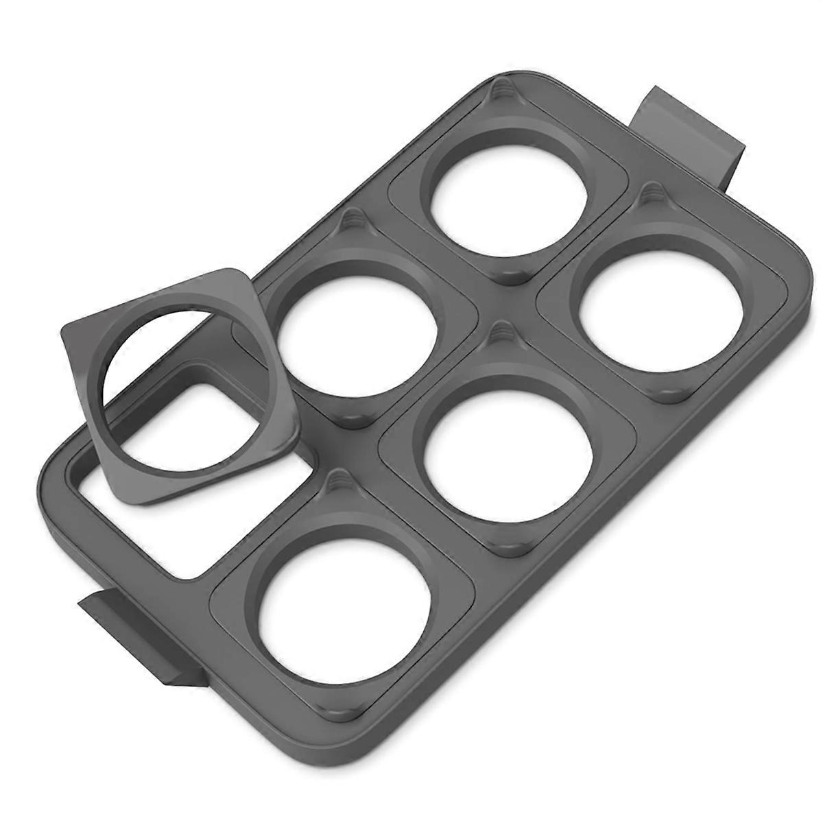 Silicone Egg Rings for Frying Eggs, Silicone Pancake Mold , Nonstick Silicone Egg Molds, Detachable