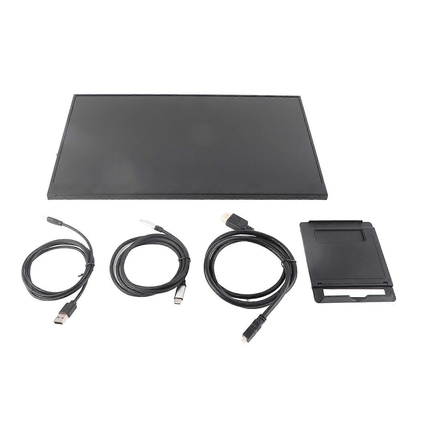 17.3 Inch Portable Monitor HD 1920x1080 144HZ Dual HD Multimedia Interface Type C Wall Mount Portable Display Screen