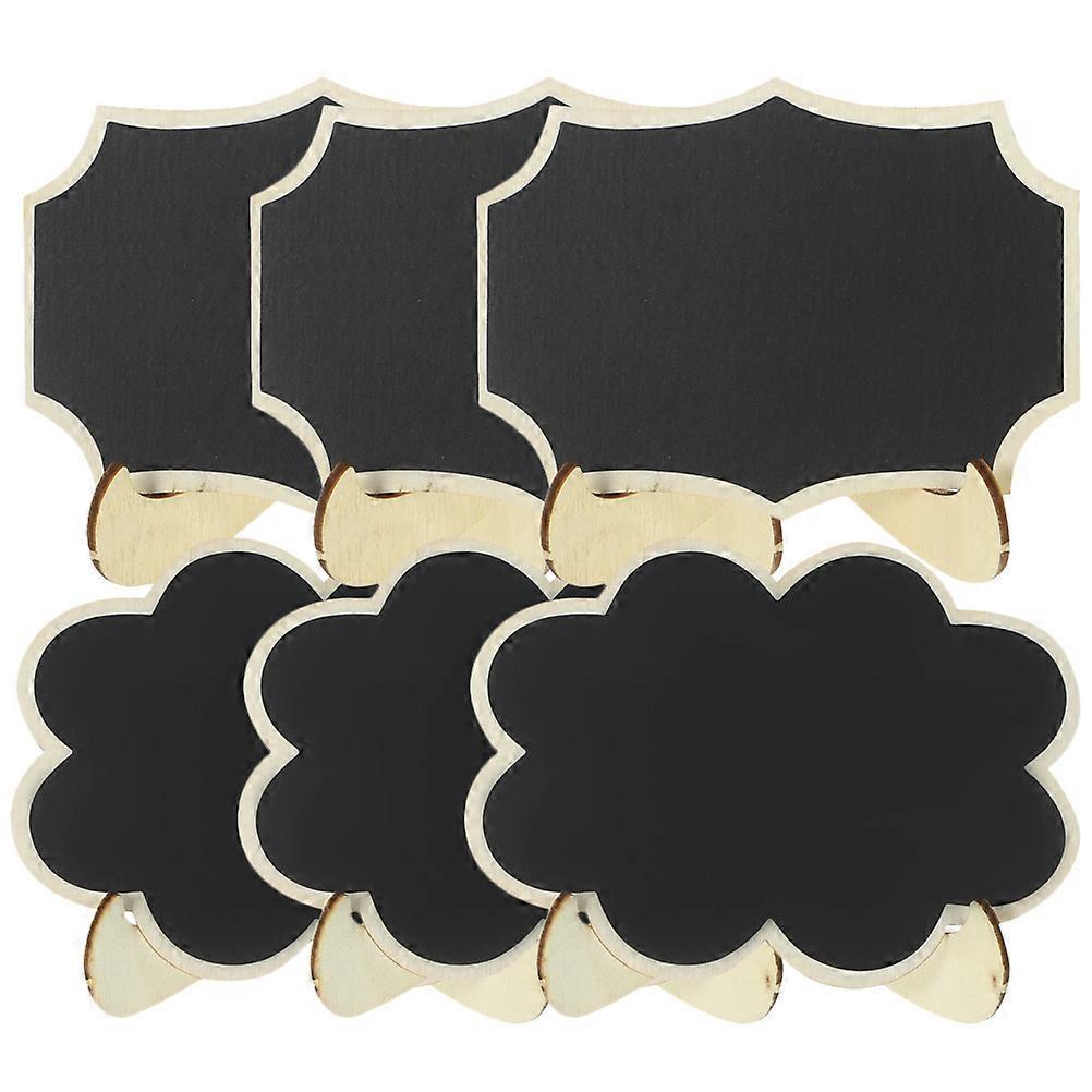 Message Board Small Letter Boards Wooden Message Boards For Christmas Table And Place Cards 6Pcs