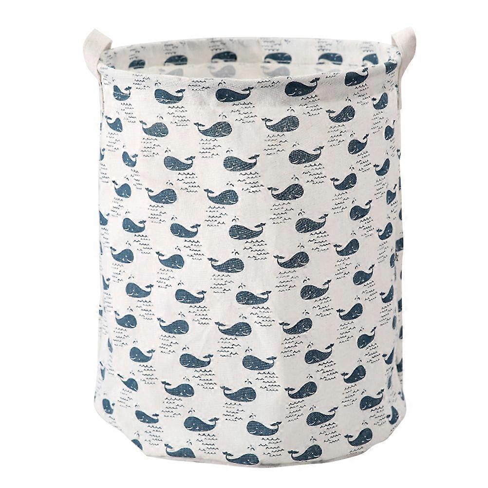 Laundry Hamper Foldable Waterproof Storage Bin For Dirty Clothes Basket Multi 36.50X36.50X43.50CM 1Set