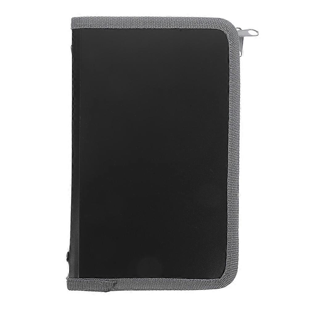 Receipt Box A6 Mini Accordion File Folder Document Organizer for Travel Office Use Multilayer Design Plastic 1Set