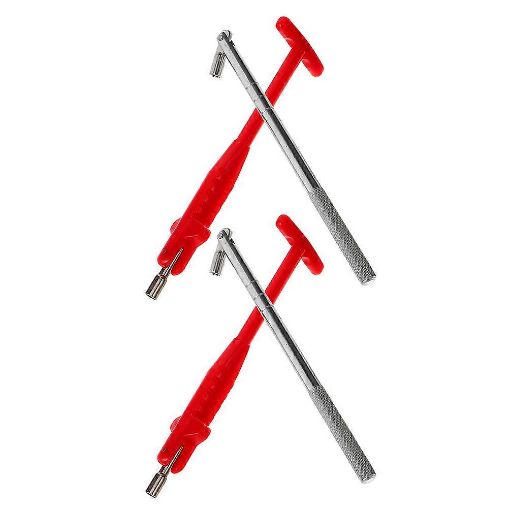 Valves Stem Removal Tool For Maintenance And Repair 4Pcs PP Material Valve Removal