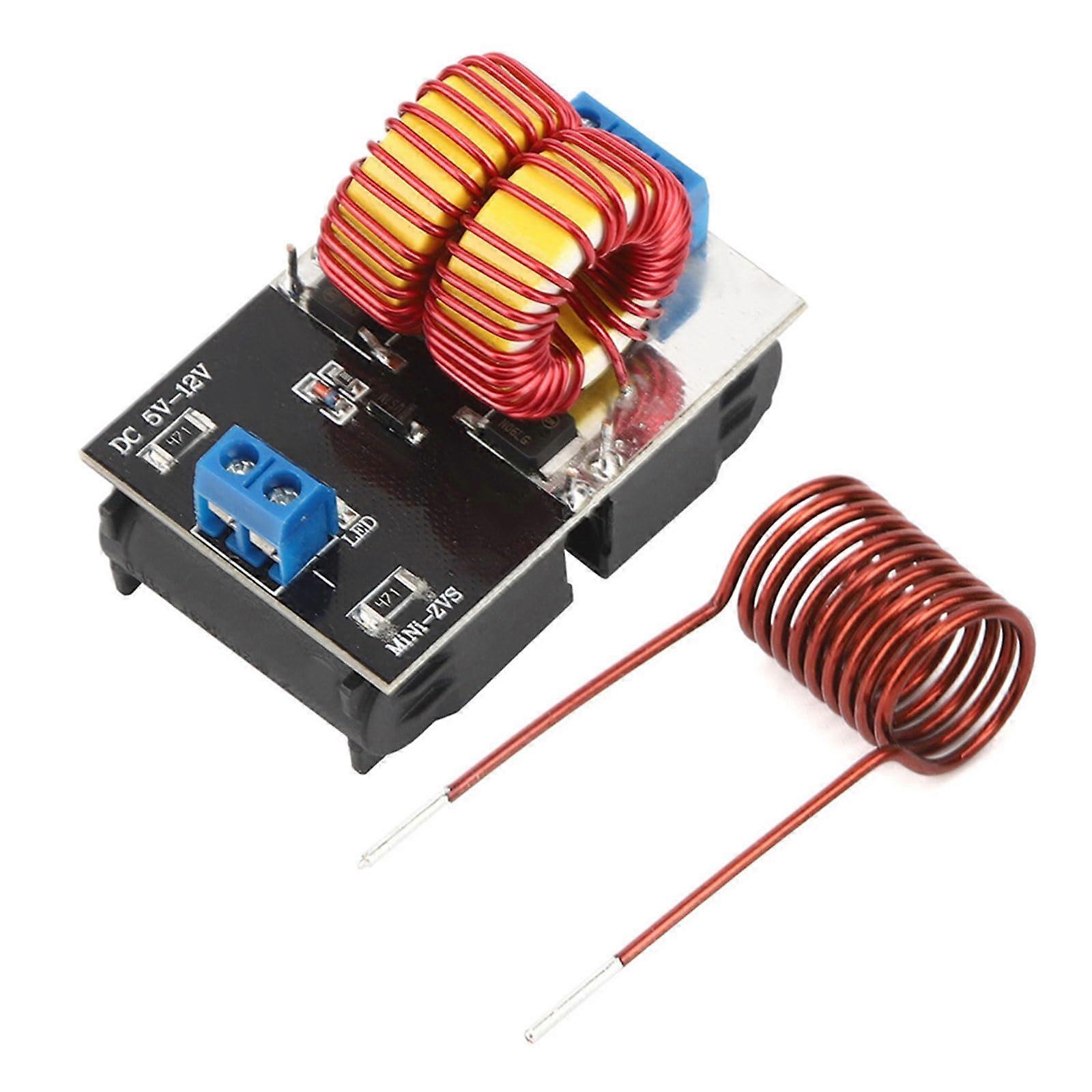 efficiency small induction heating plate, 5V to 12V, multifunctional ZVS induction heating device for various heating needs. Ref: 5209
