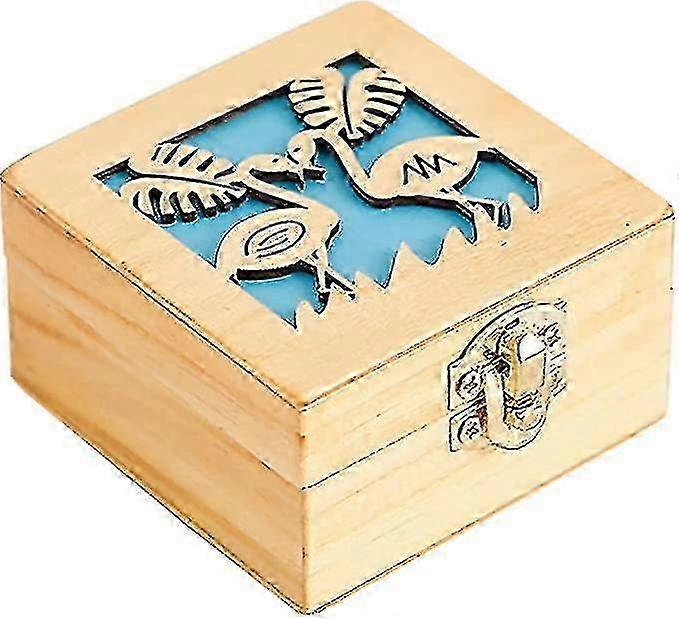 Engraved Hand-cranked Music Box