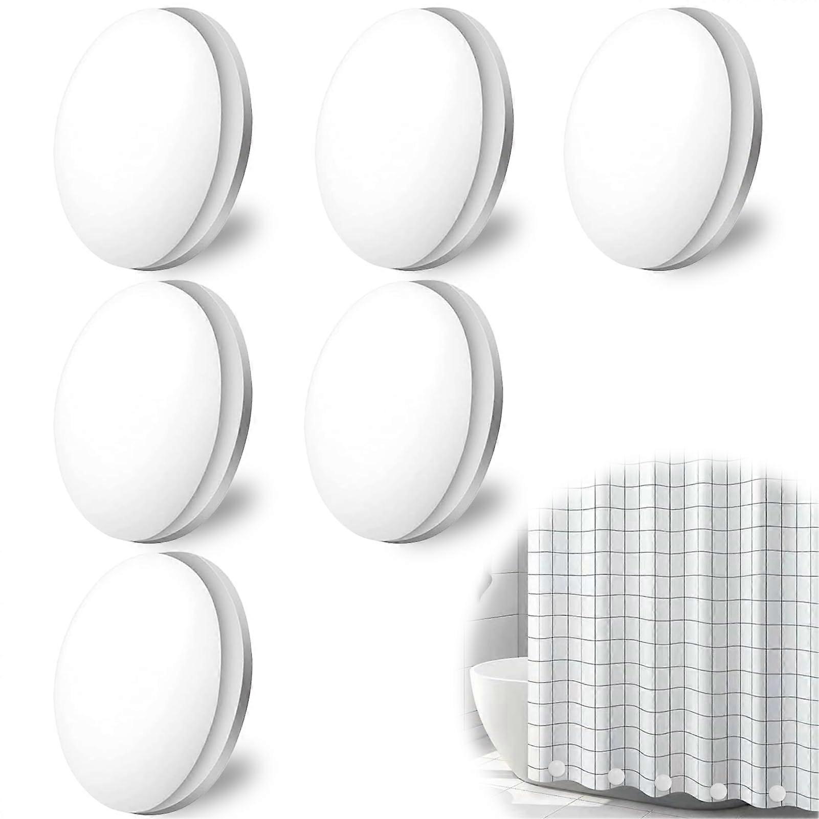 Pack of 6 shower curtain weights, magnets for curtains, tablecloths