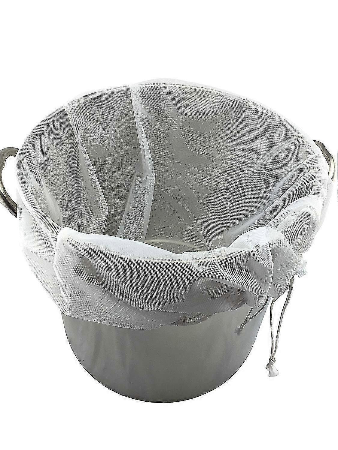 2 Pack Reusable Brewing Bags (250 Micron) - For Wine/Cider Making