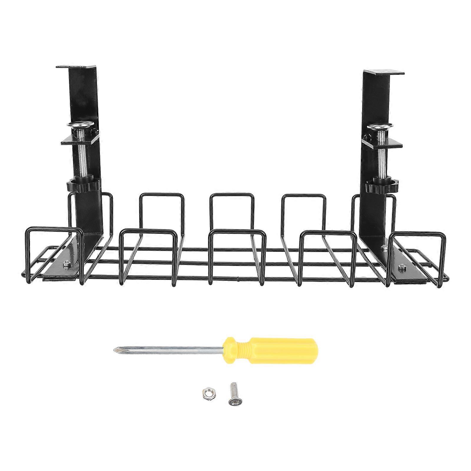 Cable Storage Rack Wire Management 40x16cm Iron 1Set