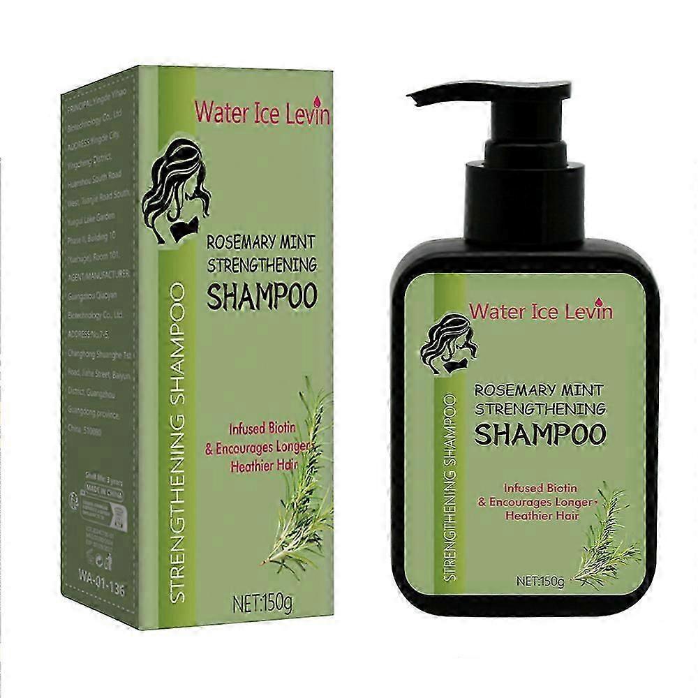 ローズマリーミント強化シャンプー、ビオチンを注入したオーガニック、より強く健康な髪のための成長を促進するヘア製品