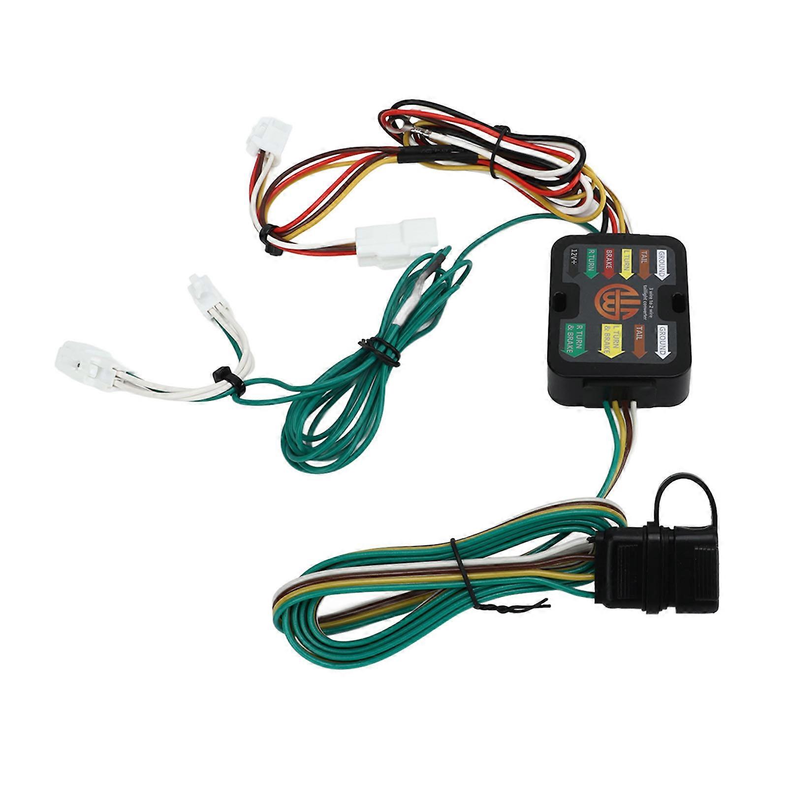 4 Pin Trailer Wiring Harness 56434 Fast Connection Safe Flexible Fit for RAV4 2019‑2020