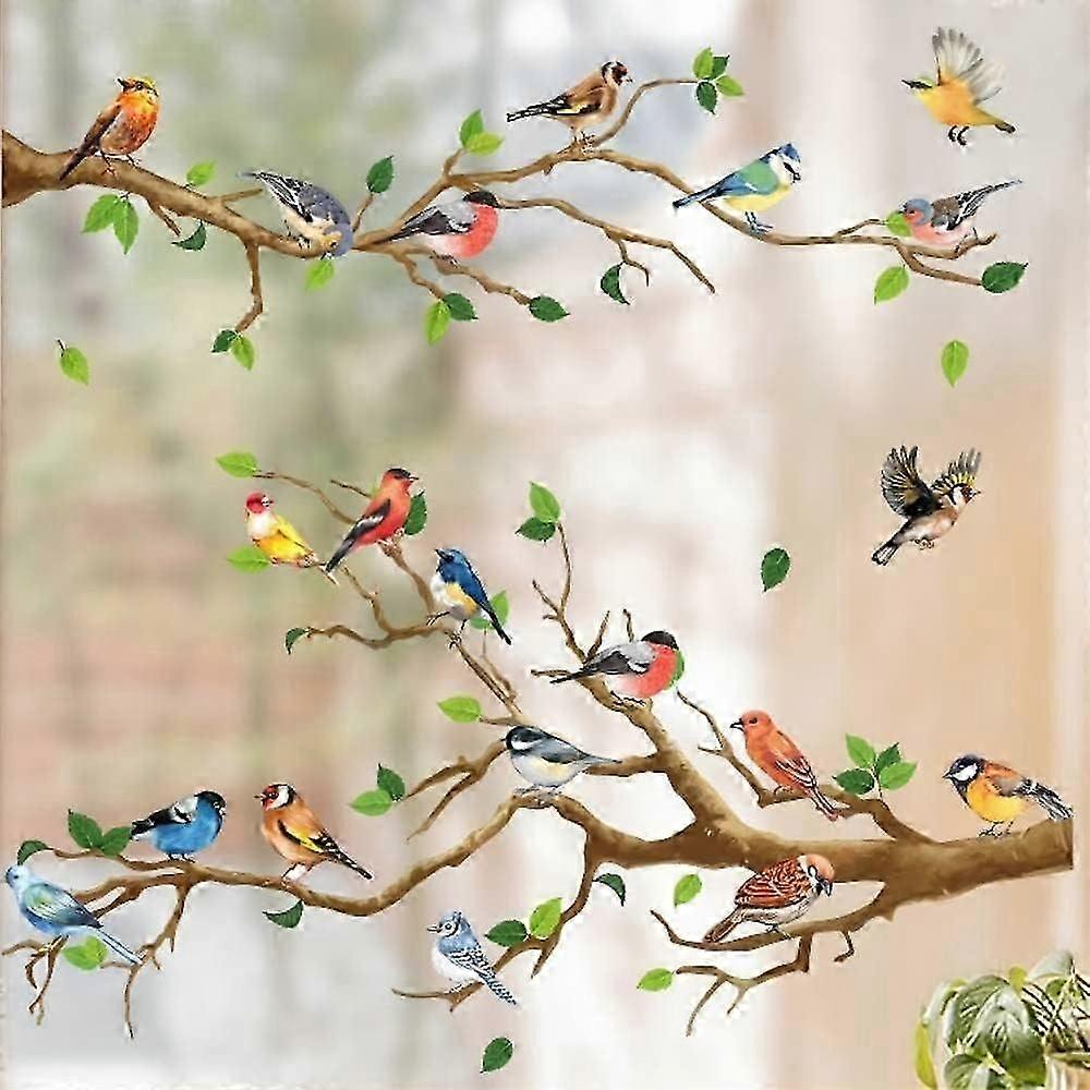 2025 Latest Model Window stickers BIRDS ENCOUNTER electrostatic I Window