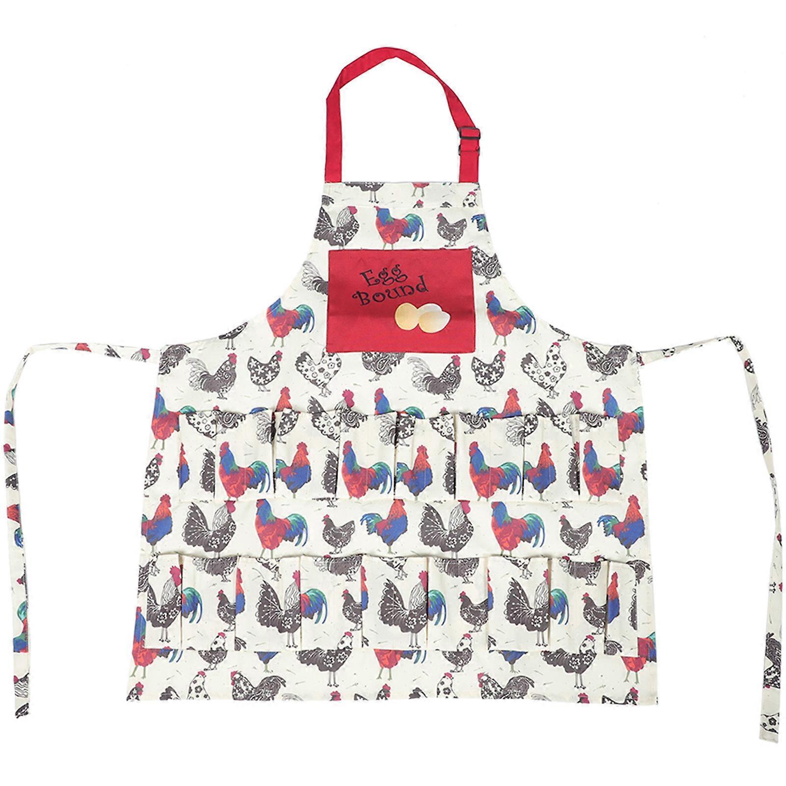 Egg Apron For Collecting Eggs Pockets Design Chicken Egg Collection Parents Use 78.00X60.00X2.00CM Egg Collection 1Pack