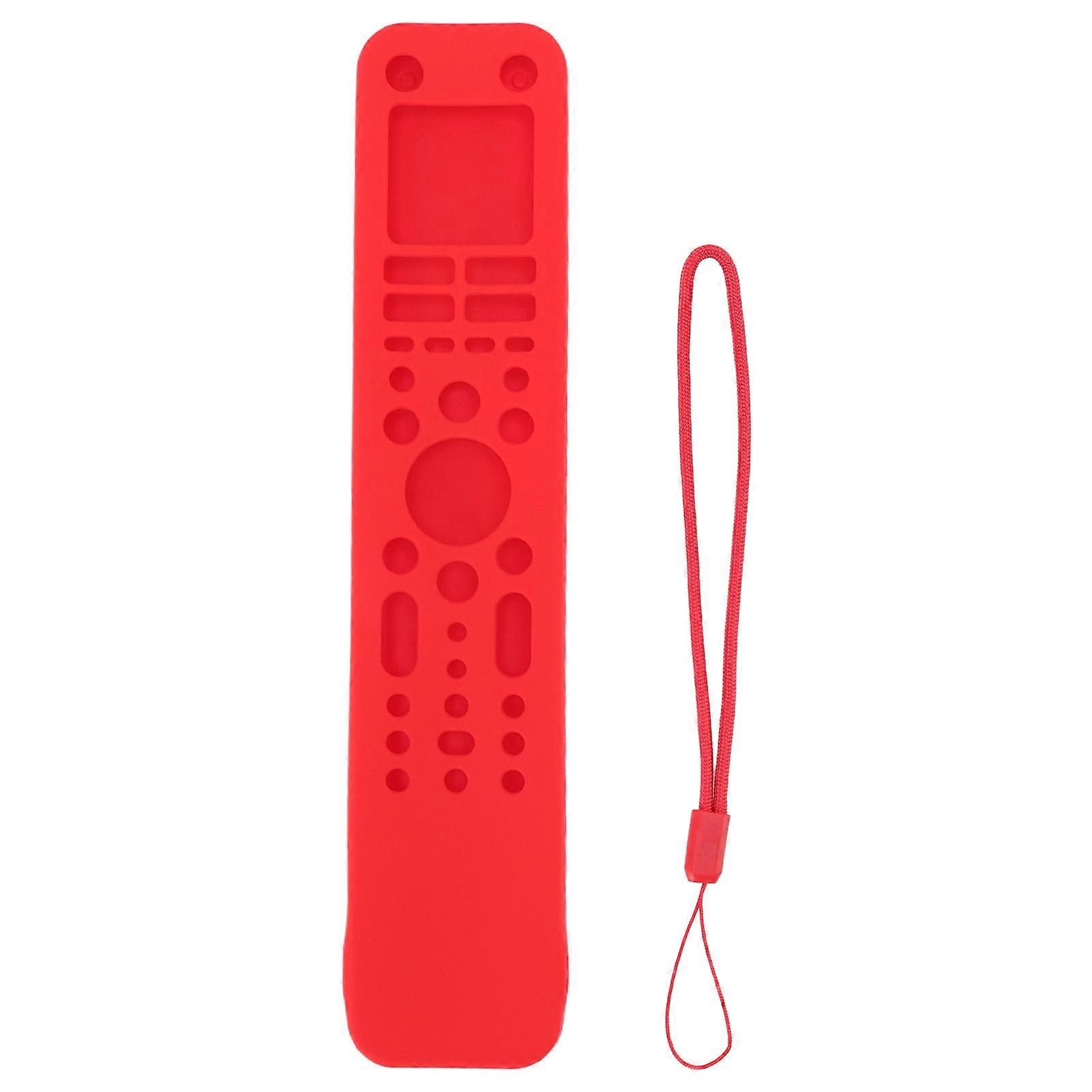 Remote Control Cover Silicone Protective Case Television Accessories with Hand Strap for RMF TX520P